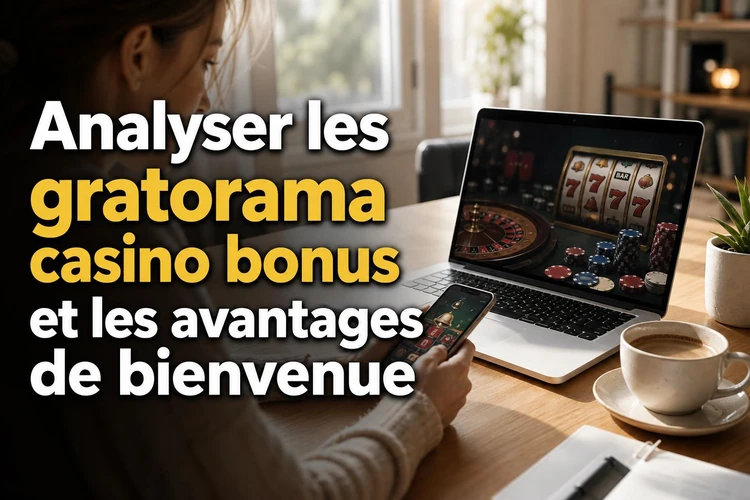 Analyser les gratorama casino bonus et les avantages de bienvenue