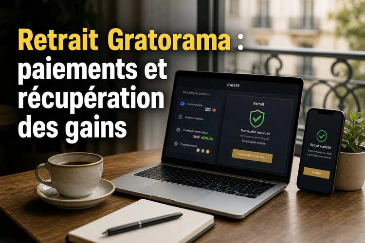 Retrait Gratorama: Guide complet des paiements et de la récupération des gains